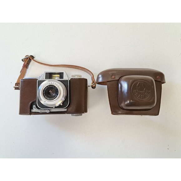 Graflex Century 35A 35mm Film SLR Camera w/ Prominar 45mm f3.5 Kowa and Case - Picture 1 of 11